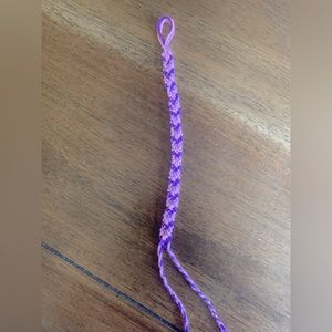 Handmade strung bracelet